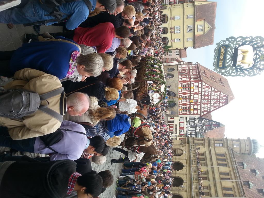 Hotel Goldenes Lamm Rothenburg ob der Tauber Exteriör bild