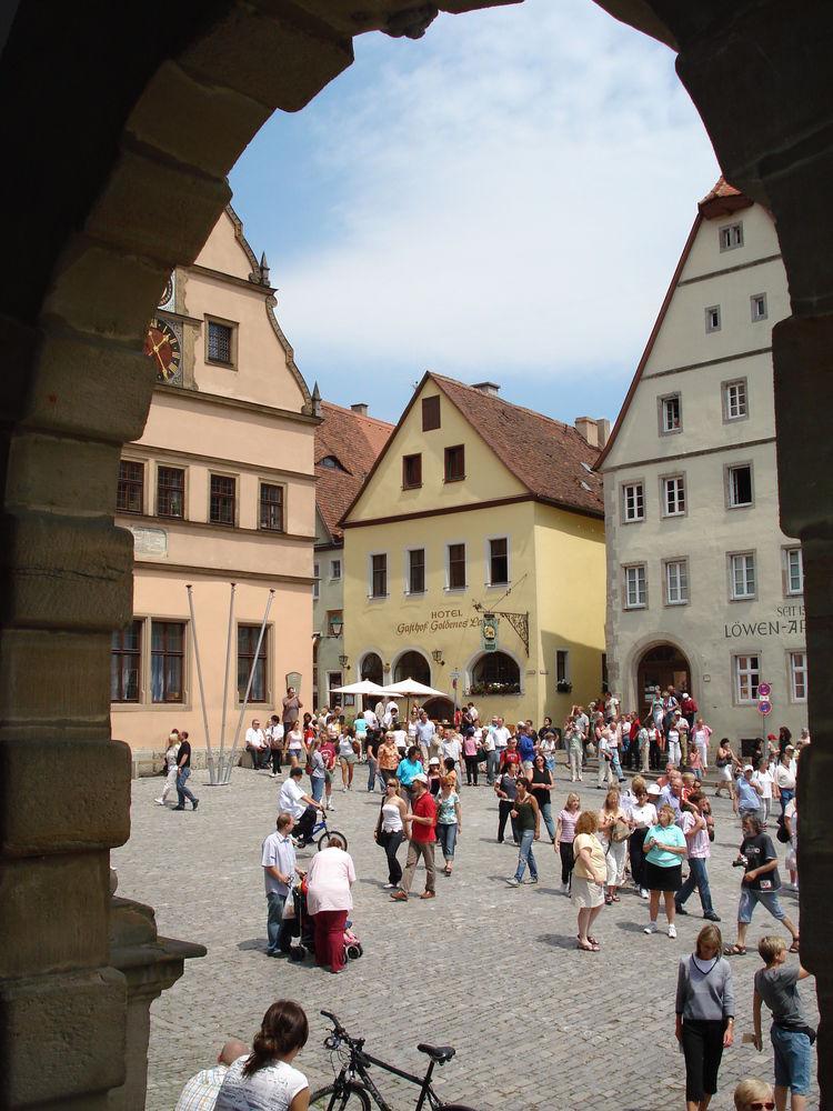 Hotel Goldenes Lamm Rothenburg ob der Tauber Exteriör bild