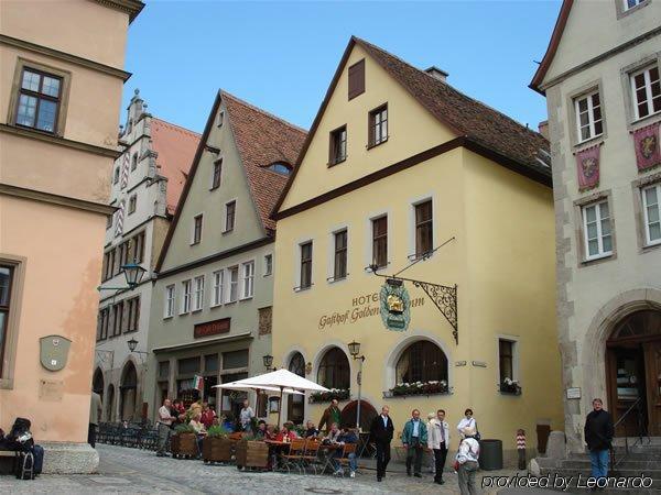 Hotel Goldenes Lamm Rothenburg ob der Tauber Exteriör bild